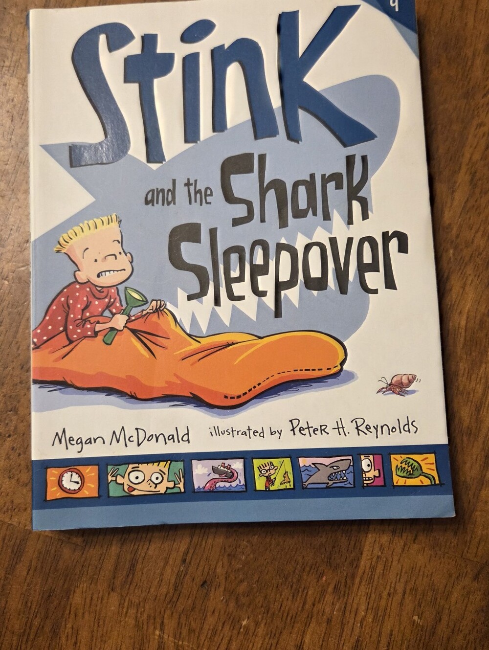 Stink and the Shark Sleepover Book by Megan McDonald Chapter Book